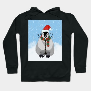 Holiday Clarinet Penguin Hoodie